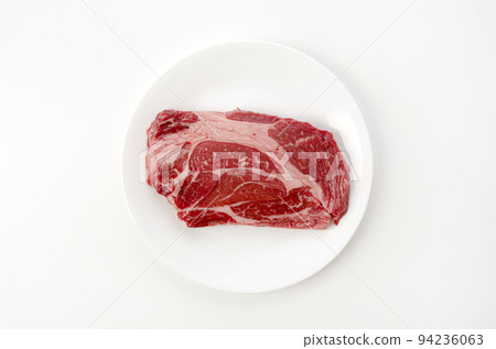 Beef shoulder loin steak Raw meat 94236063