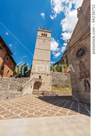 Bell Tower and Medieval Cathedral of Gemona del Friuli - Italy Bell Tower and Medieval Cathedral of Gemona del Friuli - Italy 94236752