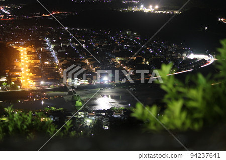 Kintaikyo Bridge Night view of Iwakuni Castle Ropeway Sancho Station Yokoyama, Iwakuni City, Yamaguchi Prefecture Mid-Autumn Moon! summer in japan Kintaikyo Bridge Night view of Iwakuni Castle Ropeway Sancho Station Yokoyama, Iwakuni City, Yamaguchi Prefecture Mid-Autumn Moon! summer in japan 94237641