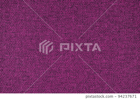 Close up texture of purple coarse weave upholstery fabric. Decorative textile background Close up texture of purple coarse weave upholstery fabric. Decorative textile background 94237671