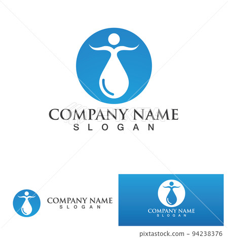 Water drop Logo Template vector 94238376