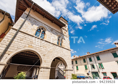 Town Hall Building in Venzone - Friuli-Venezia Giulia Italy Town Hall Building in Venzone - Friuli-Venezia Giulia Italy 94239928