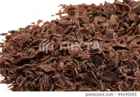 chocolate chips isolated 94240565
