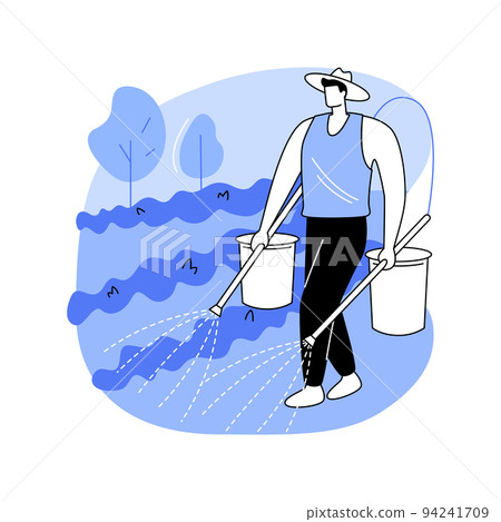 Biological pest control isolated cartoon vector illustrations. Biological pest control isolated cartoon vector illustrations. 94241709