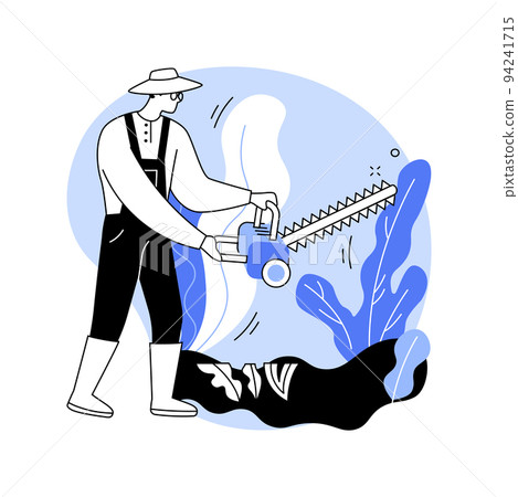 Green manures isolated cartoon vector illustrations. Green manures isolated cartoon vector illustrations. 94241715