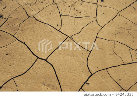 The ground with cracks The ground with cracks 94243335