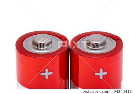 AA batteries isolated AA batteries isolated 94243416