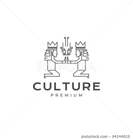 old people history kingdom logo design old people history kingdom logo design 94244028