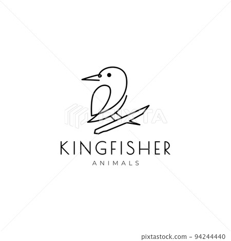 Premium Photo | Kingfisher logo Symbol