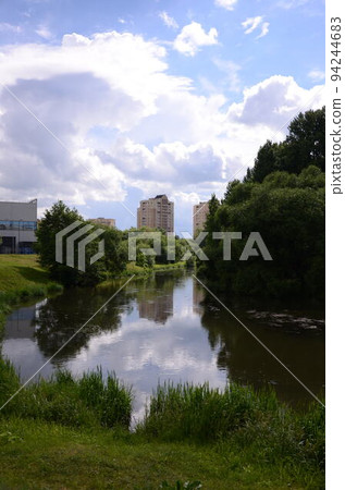 One of the places of the Minsk bike path One of the places of the Minsk bike path 94244683