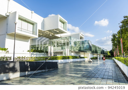 Building view of the Taipei Fine Arts Museum in Taiwan. it's the first museum in Taiwan built for contemporary art exhibitions. Building view of the Taipei Fine Arts Museum in Taiwan. it's the first museum in Taiwan built for contemporary art exhibitions. 94245019