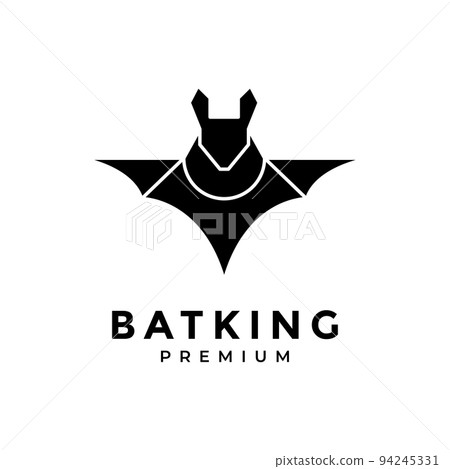 bat king black logo design bat king black logo design 94245331