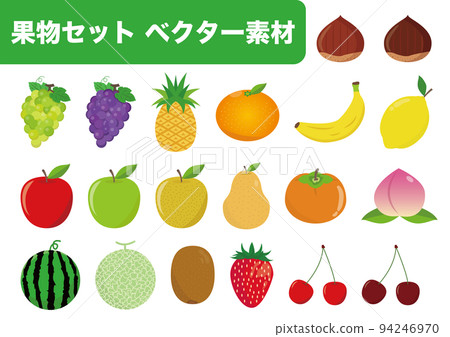 Fruit set vector material Fruit set vector material 94246970