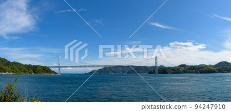 Seto Inland Sea Bridge (Innoshima Bridge) Panorama Seto Inland Sea Bridge (Innoshima Bridge) Panorama 94247910