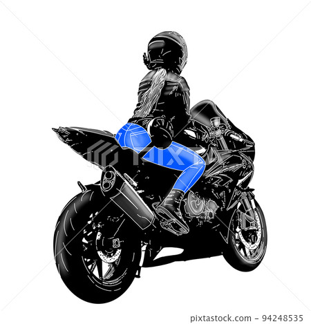Motorcycle Bike Motorcycle Girl Female 94248535