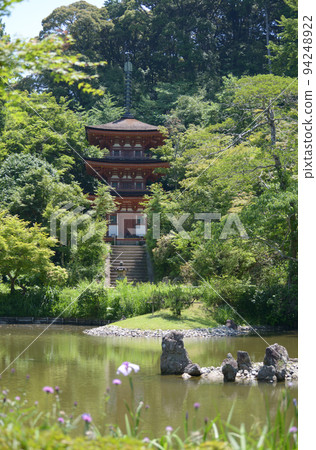 Joruriji Temple Three-storied Pagoda Kamocho, Kizugawa City, Kyoto Prefecture Joruriji Temple Three-storied Pagoda Kamocho, Kizugawa City, Kyoto Prefecture 94248922