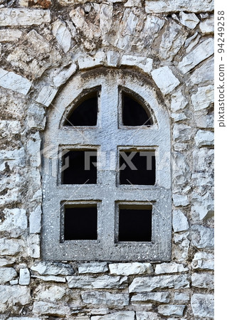 Window Old Stone Wall Window Old Stone Wall 94249258