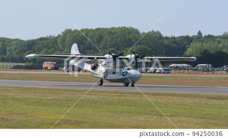 US Army Air Corps OA-10 Catalina Flying Boat Landing US Army Air Corps OA-10 Catalina Flying Boat Landing 94250036