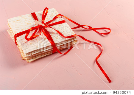 Jewish traditional Passover matzo bread Jewish traditional Passover matzo bread 94250074