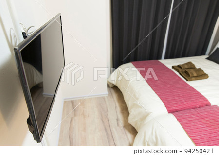 interior with tv 94250421