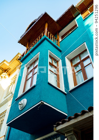 Street view in Balat district in Istanbul Street view in Balat district in Istanbul 94251296