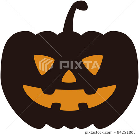 簡單可愛的萬聖節南瓜燈 簡單可愛的萬聖節南瓜燈 94251803