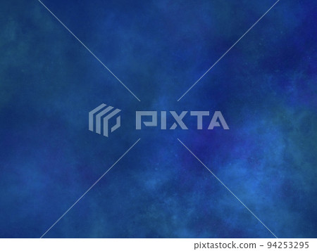 Background illustration material with beautiful gradation of deep blue and fantastic light 94253295