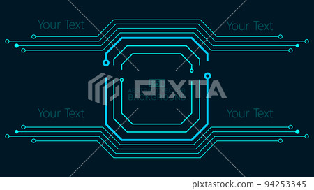 circuit board, electronic core piece, science and technology concept creative background map 94253345