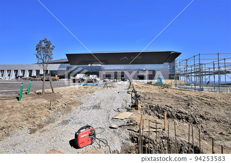 建設中/建設中的棒球場(北海道北廣島市) 建設中/建設中的棒球場(北海道北廣島市) 94253583