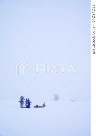 snow scene in Hokkaido 94254218