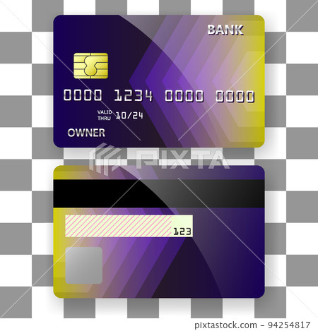 banking card template background hexagon texture fluid pattern 94254817