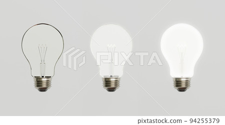 白熾燈泡,照明和不 白熾燈泡,照明和不 94255379