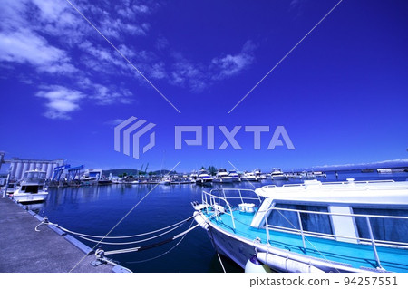 景色絕佳的小樽碼頭 94257551