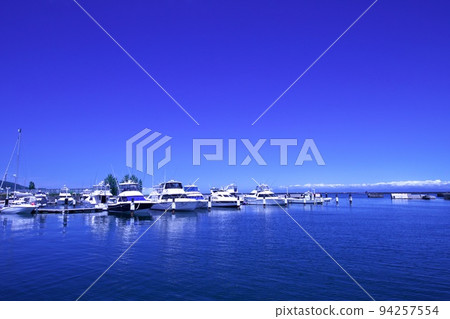 Otaru marina with a superb view 94257554