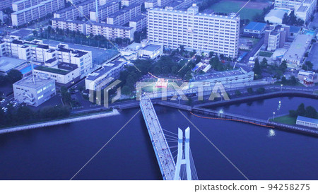 Scenery showing Bon dance 94258275