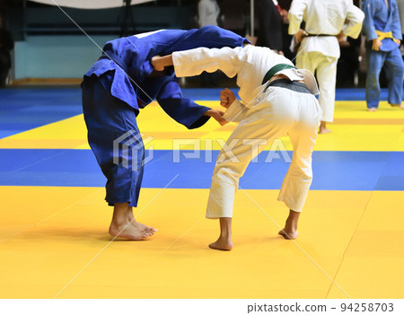 Boys compete in Judo 94258703