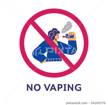 no vape sign SignOptima™️ ADA No Smoking/Vaping Sign main image 1