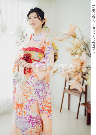 粉色和服領帶 粉色和服領帶 94260671