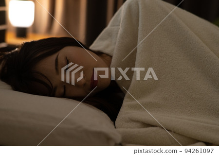 Sleep / sleeping woman image Sleep / sleeping woman image 94261097