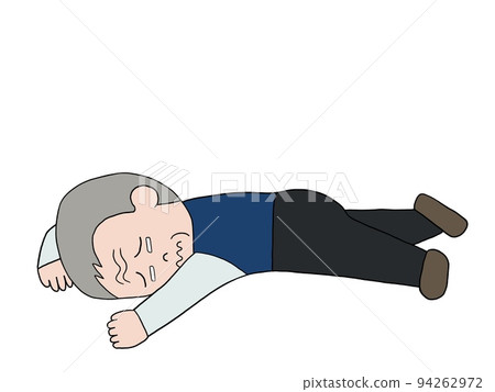 老人摔倒 老人摔倒 94262972