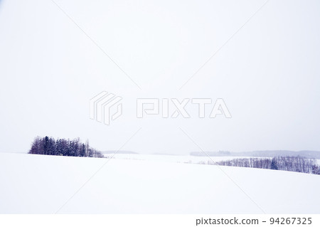 snow scene in Hokkaido snow scene in Hokkaido 94267325
