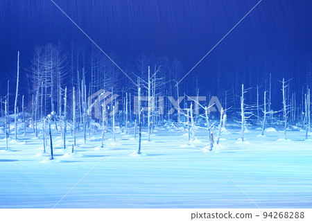 藍湖冬景 94268288