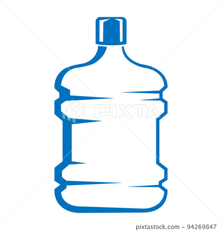 water large bottle sign symbol 94269847