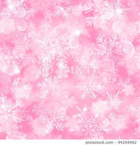 Christmas seamless pattern of blurred snowflakes 94269992