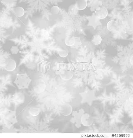 Christmas seamless pattern of blurred snowflakes Christmas seamless pattern of blurred snowflakes 94269993