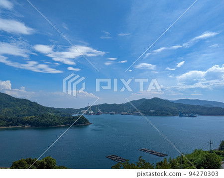 Photographing the south side of Kasado Island from Kudamatsu City Kasado Island Gaishi Park 94270303