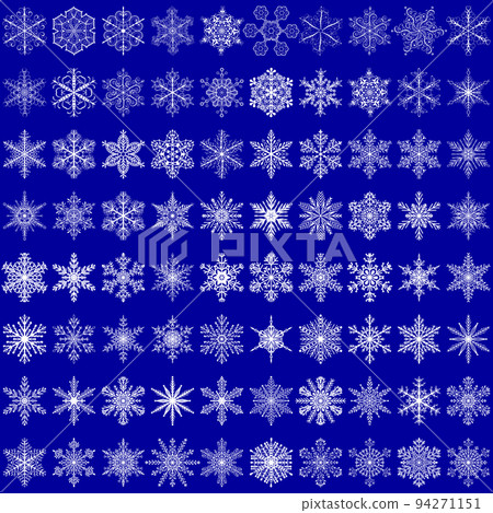 Set of snowflakes 94271151