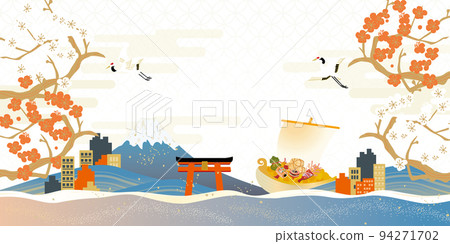 Tokyo Japanese landscape image illustration Tokyo Japanese landscape image illustration 94271702