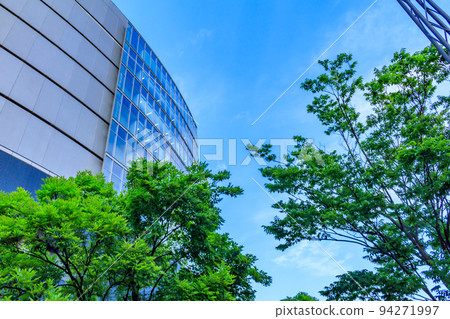 【東京的都市風景】豐洲周邊的都市風景 94271997