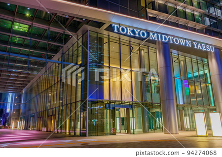 [東京的城市景觀] 東京中城八重洲在晚上 94274068